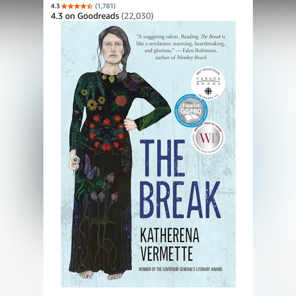 The Break by Katherena Vermette Book